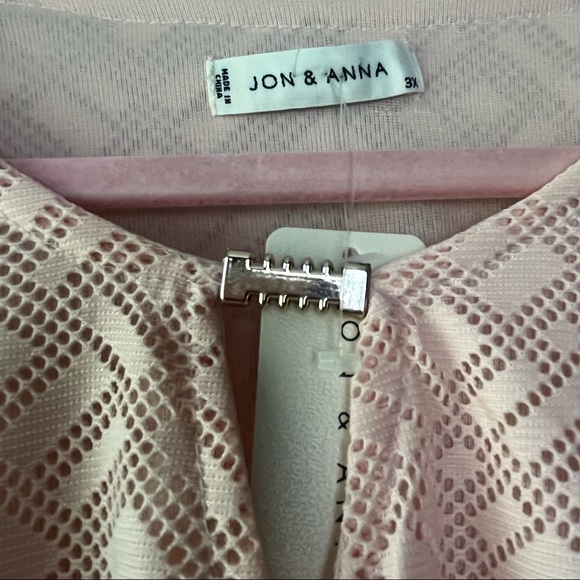 Jon & Anna Pink Top NWTS - Picture 7 of 11